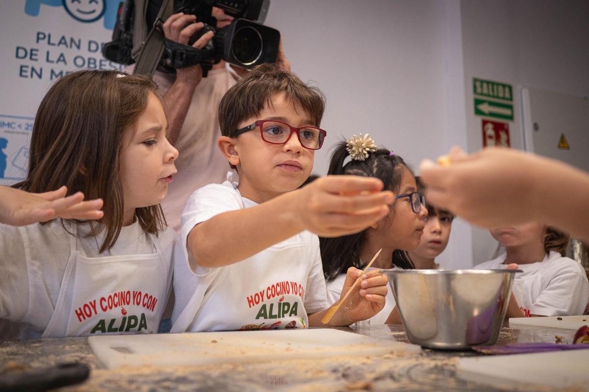 Taller de alimentación saludable de Sanidad