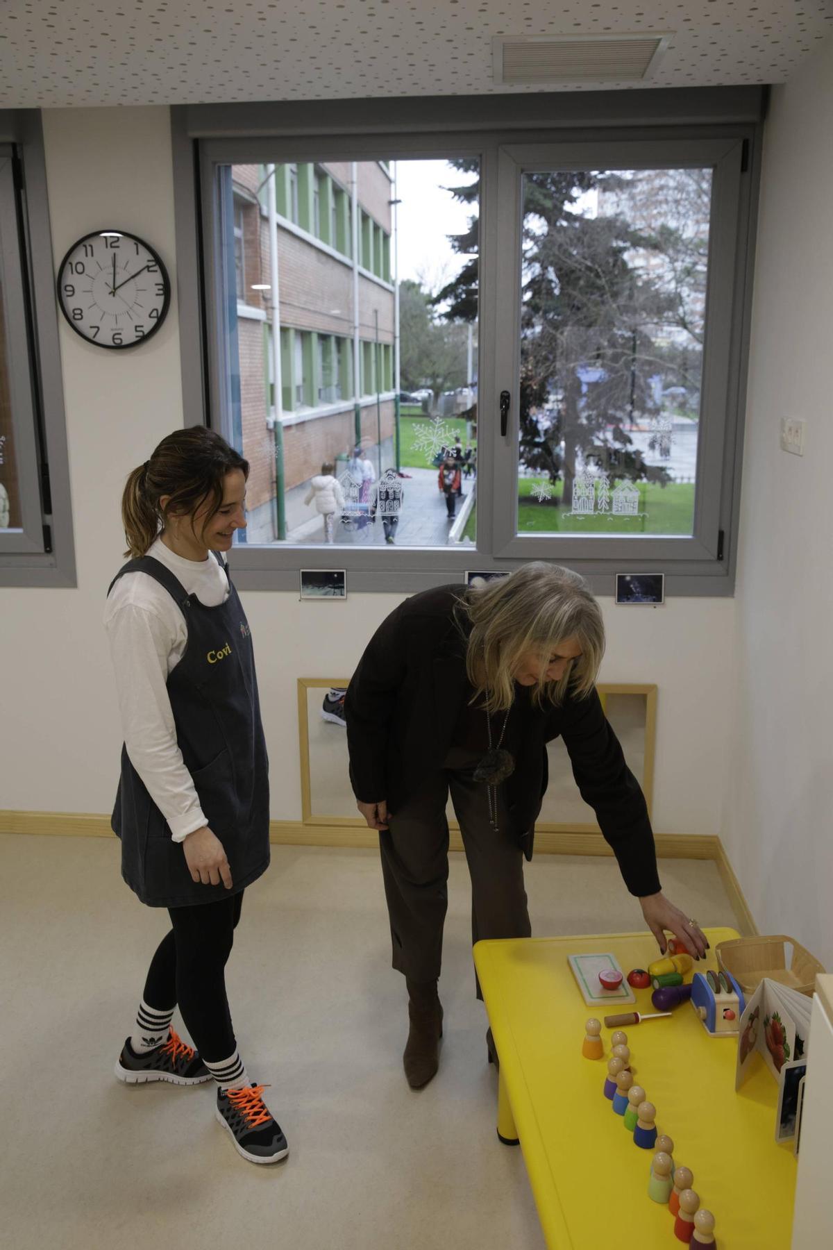La escuelina de 0 a 3 "Los Nuberinos" arranca su andadura en Gijón (en imágenes)