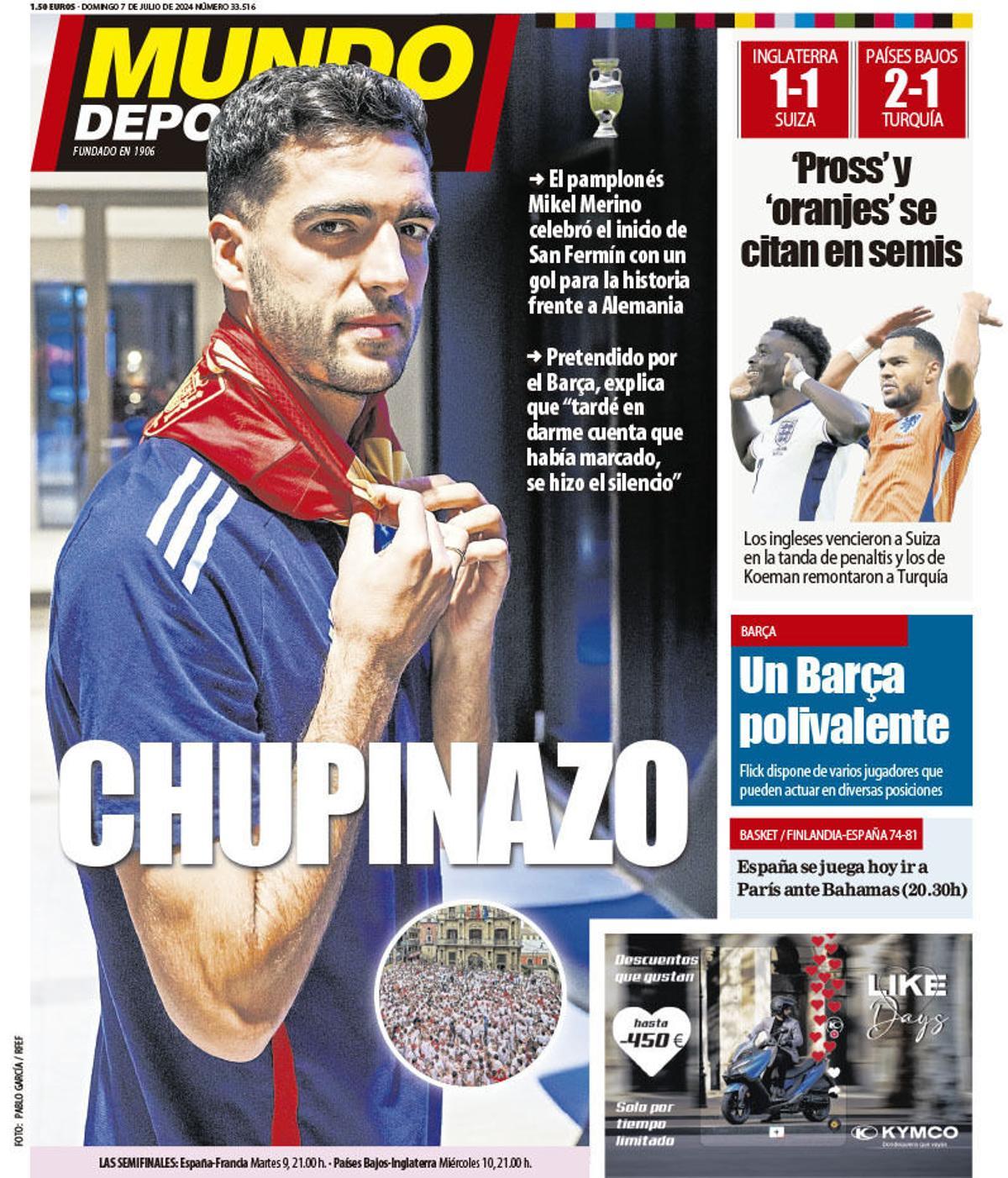 Las portadas de la prensa deportiva de hoy