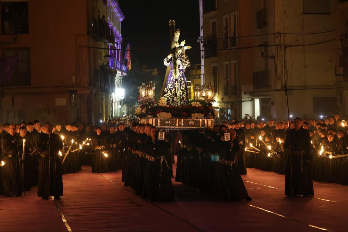 Así ha sido en Sagunt la procesión del Encuentro tras la polémica sobre el veto a las mujeres
