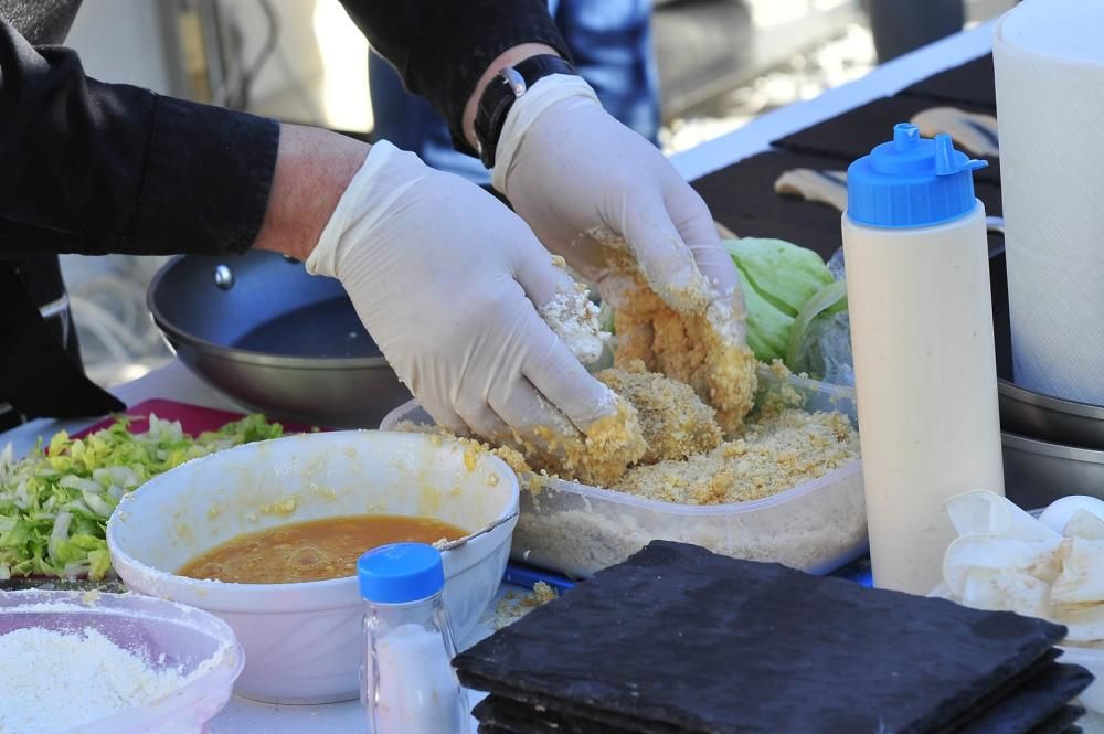 Final del primer concurso de croquetas de Elche