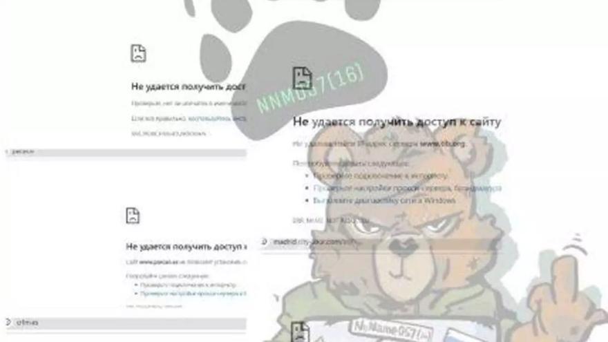 Los hackers prorrusos consiguieron atacar la página web del TIB