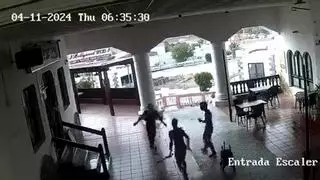 Reyerta a machetazos en un centro comercial de Canarias