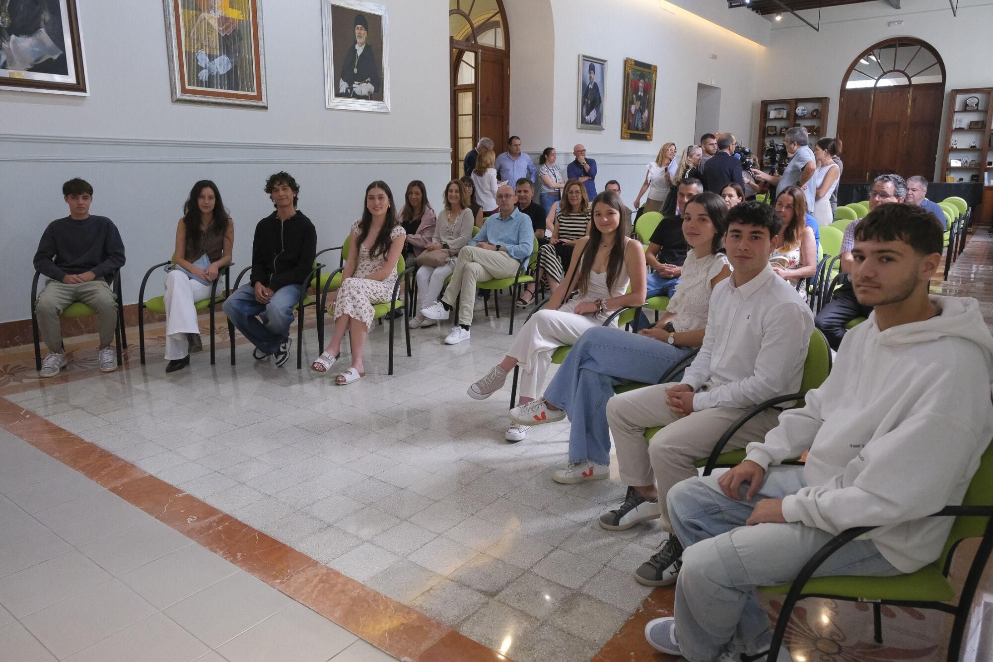 Recepción de la ULPGC a los estudiantes con mejores calificaciones en la PAU de junio 2025