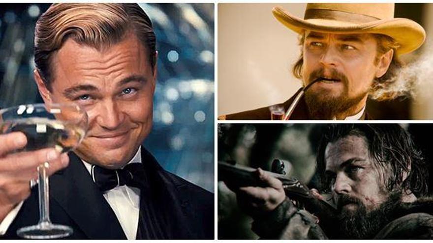 Algunas actuaciones de Leonardo DiCaprio.