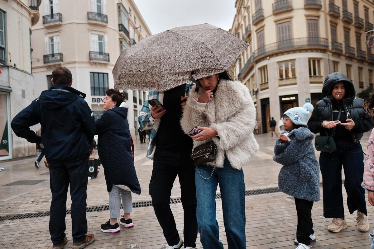 27-12-25 Málaga, Borrasca Fria.(Fotografía: Gregorio Marrero)