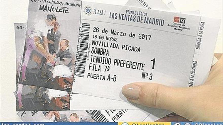 Manolete da imagen a las entradas de Las Ventas