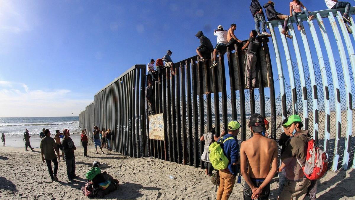 Muro entre EE.UU y México