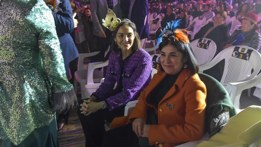 La Gala de la Reina del Carnaval de Las Palmas de Gran Canaria, presentadores, público y actuaciones