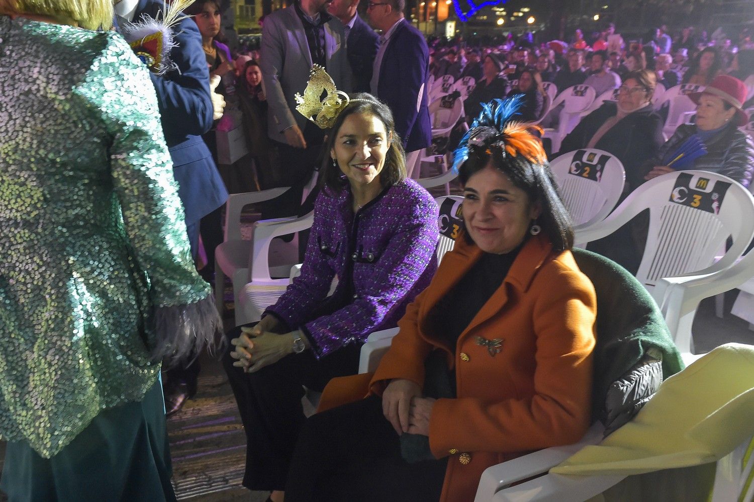 La Gala de la Reina del Carnaval de Las Palmas de Gran Canaria, presentadores, público y actuaciones