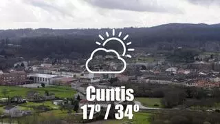 El tiempo en Cuntis: previsión meteorológica para hoy, lunes 17 de agosto