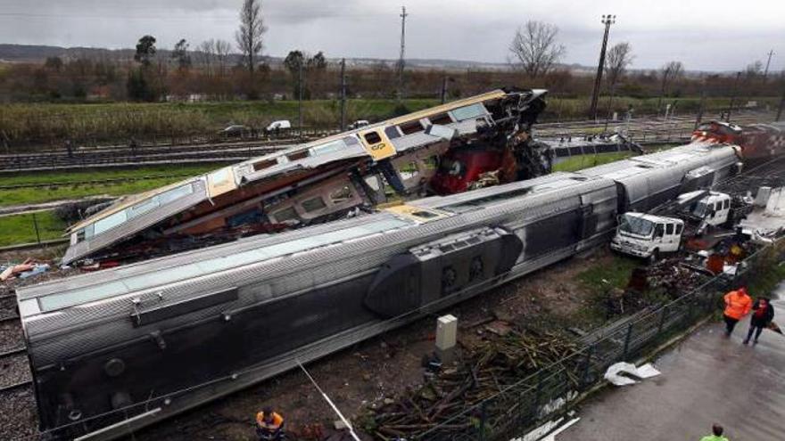 Quince heridos en un accidente ferroviario cerca de Coimbra