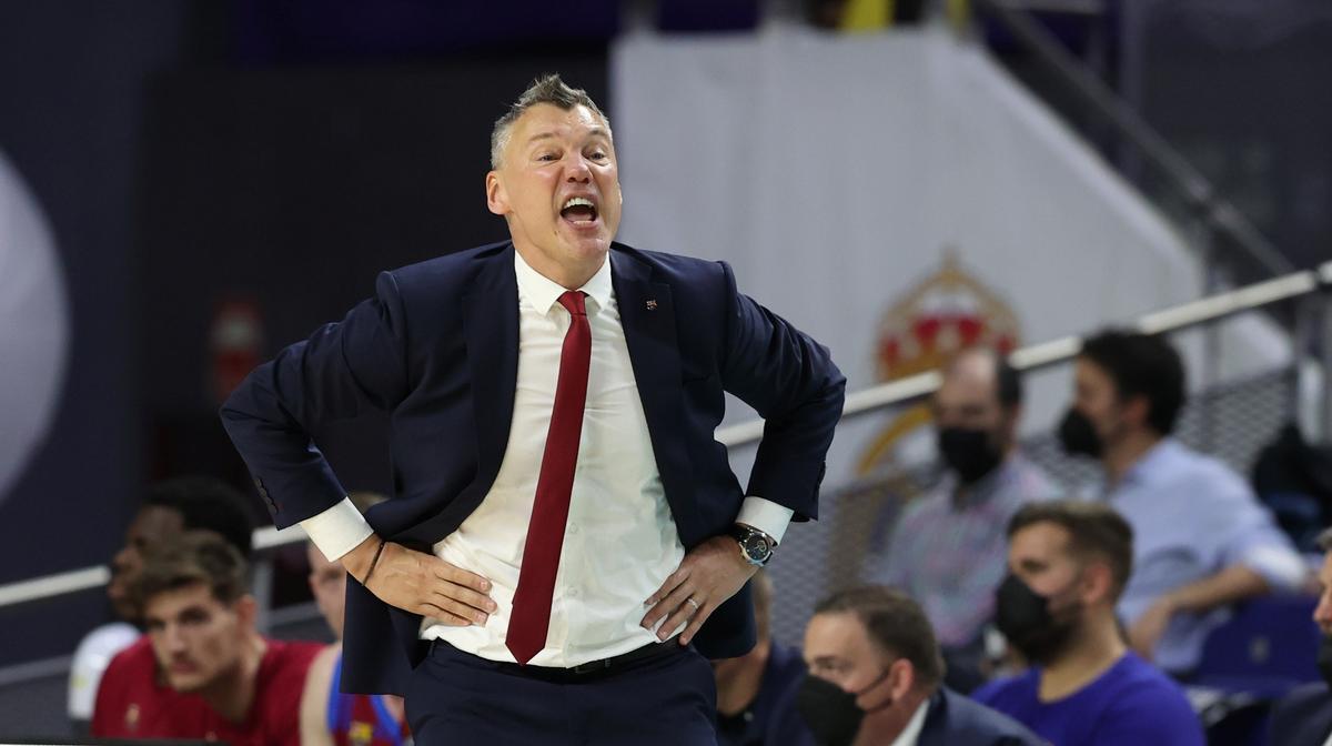 Jasikevicius le ha cogido el gusto a ganar en Madrid donde no ha perdido como técnico azulgrana