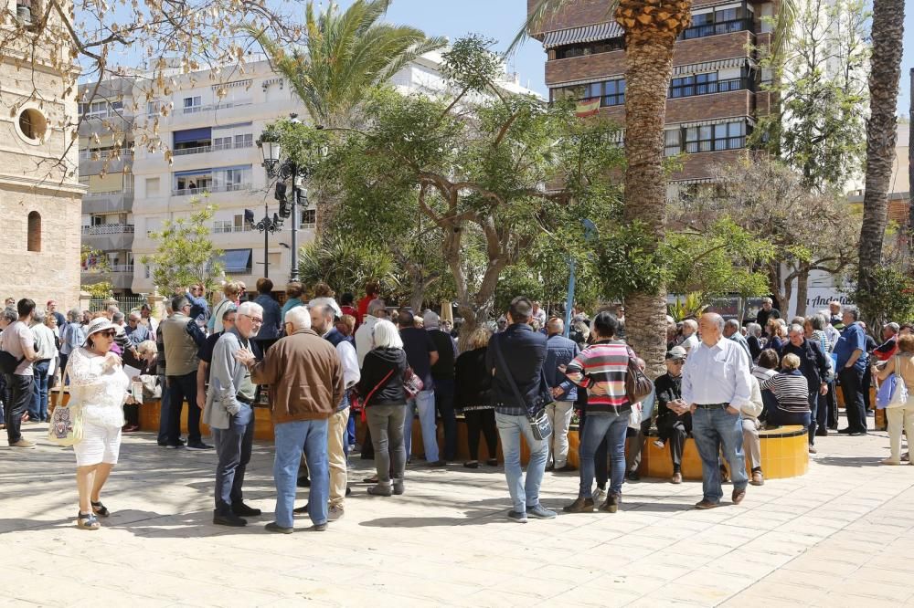 Los pensionistas se manifiestan en Torrevieja