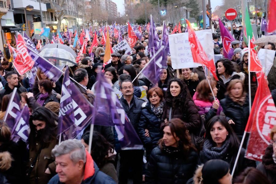 Zamora sale a la calle por la igualdad femenina