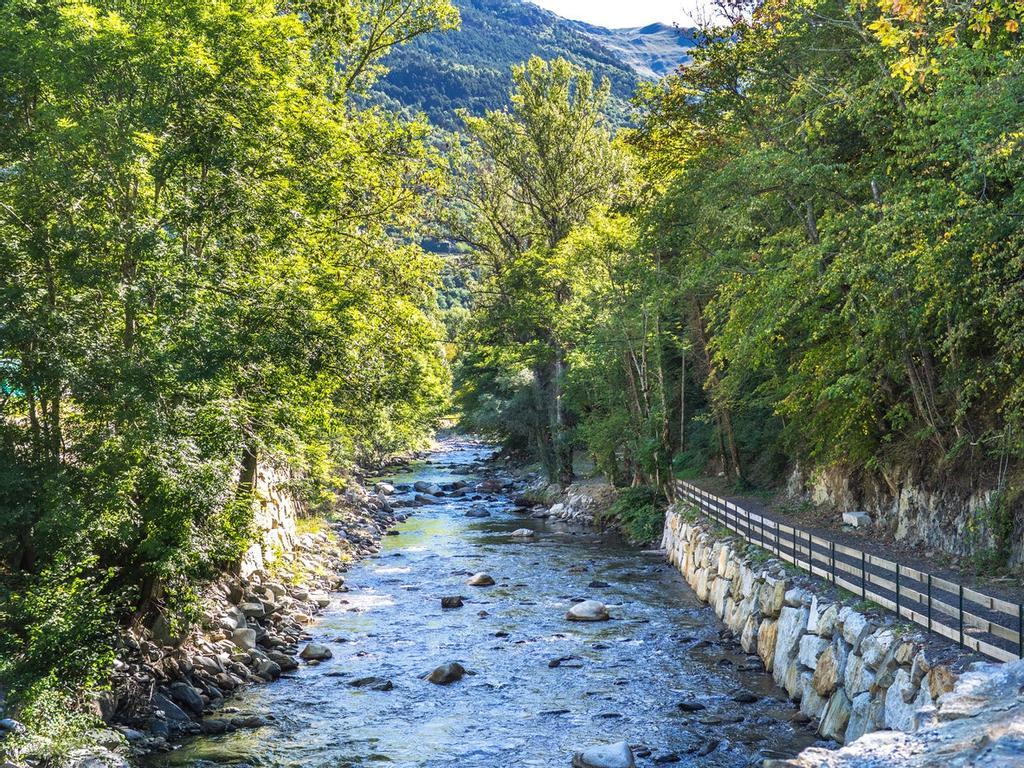 El río Garona, en el Valle de Arán