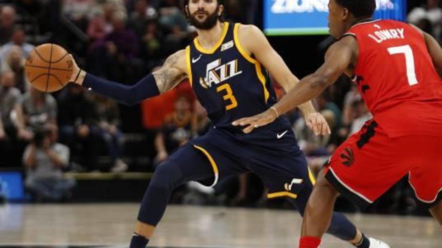 Ricky Rubio no pot evitar la derrota dels Jazz