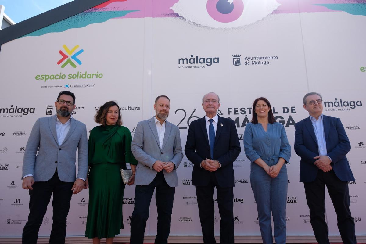 El Festival de Cine inaugura su Espacio Solidario en la plaza de la Merced