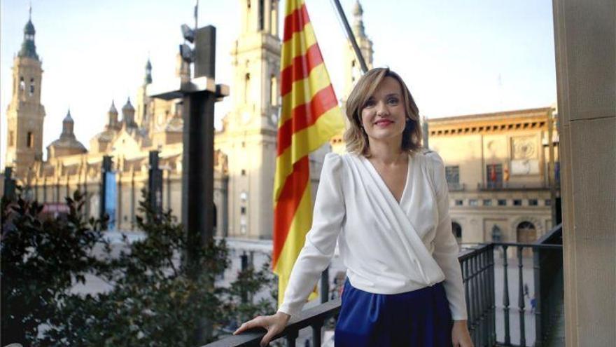 Pilar Alegría: «Me preocupa el negacionismo de la violencia de género»