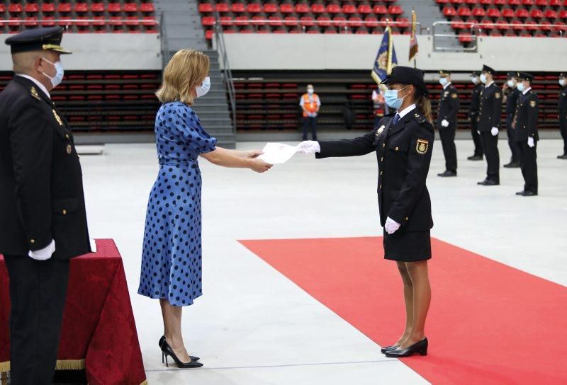 Jura de bandera de 6o nuevos policías nacionales