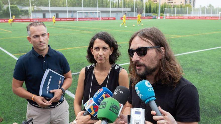 Zaragoza completa instalación de césped artificial en ocho campos municipales