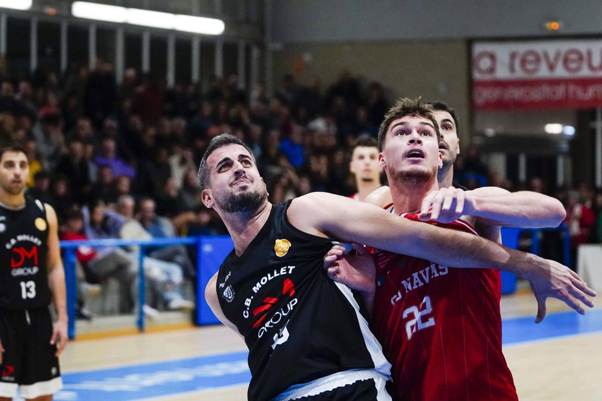 Imatges del CB Navàs Viscola-Mollet de Tercera FEB