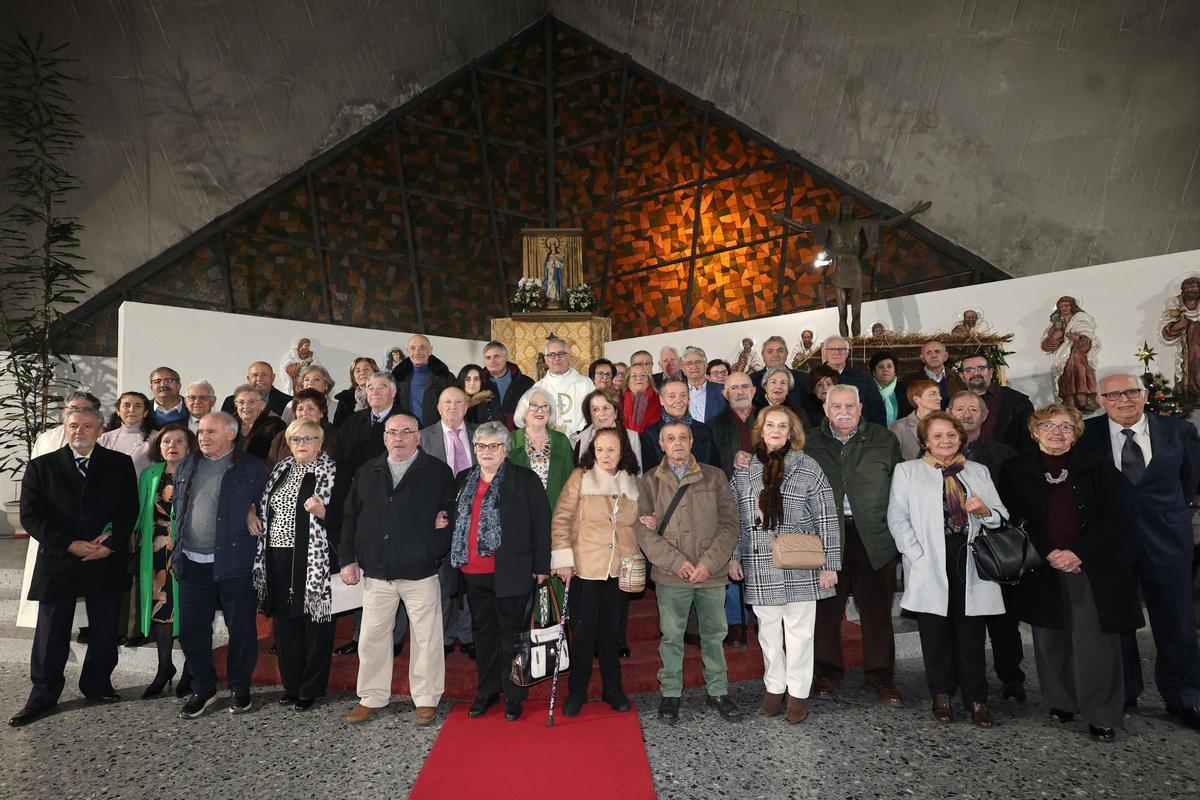 Veinte matrimonios renuevan en Vigo el «sí, quiero»