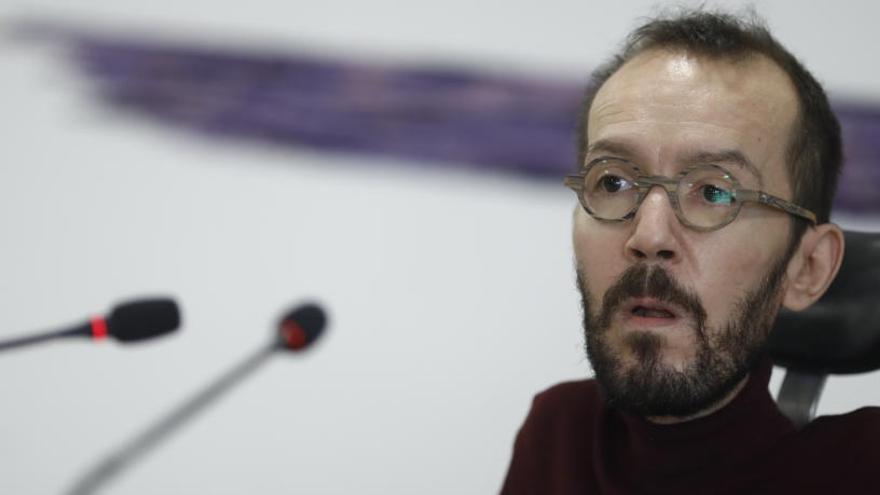 Podemos no pondrá líneas rojas en relación al conflicto catalán.