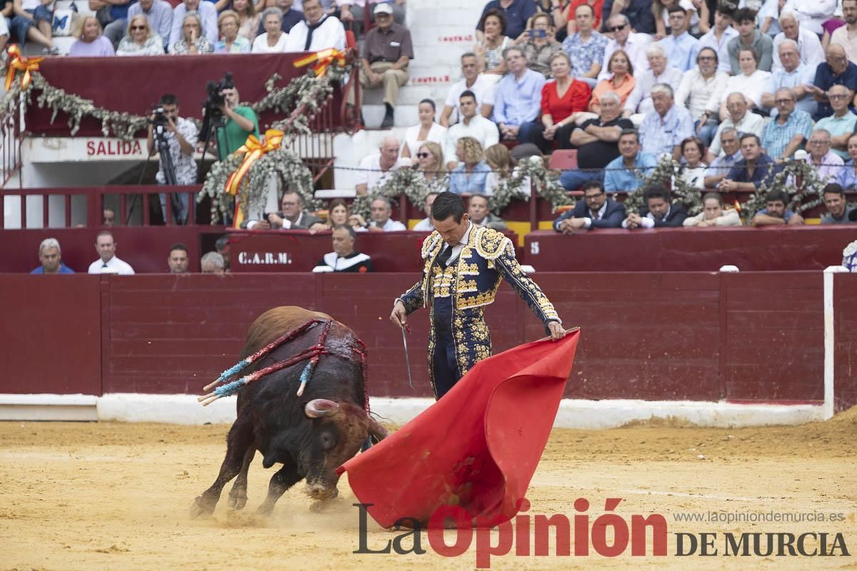 Cuarta corrida en la Feria Taurina de Murcia (Castella, Manzanares y Ureña)