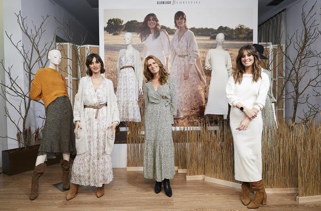 Sara Carbonero e Isabel Jiménez presentan con Marie Castellvi la colección de Slow Love y Cortefiel