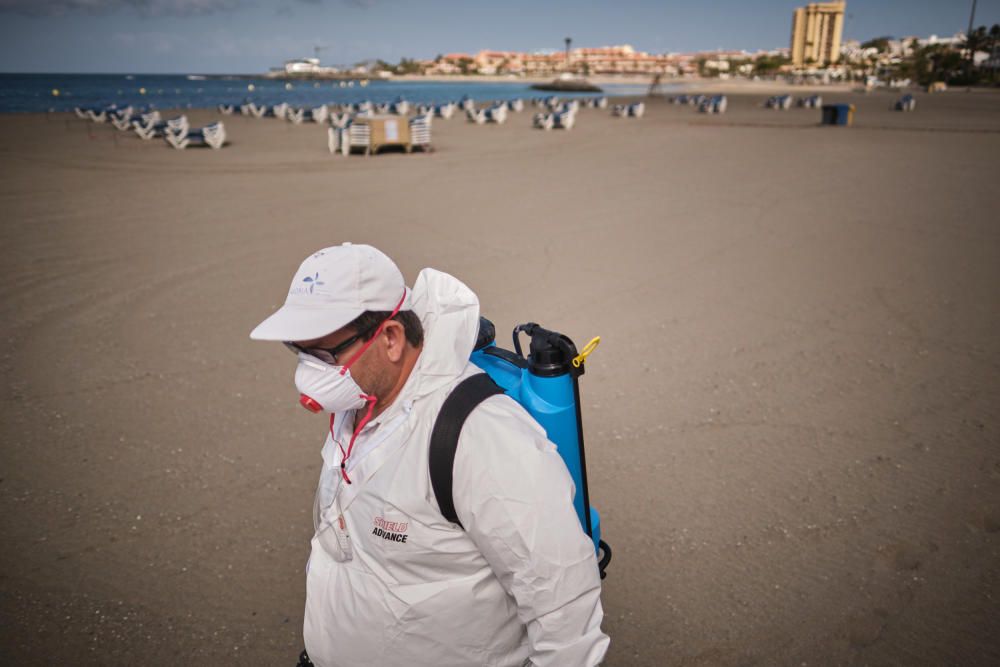 El Sur de Tenerife, sin actividad