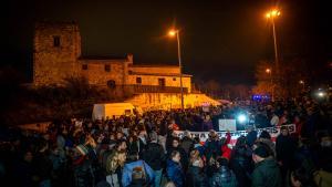 Concentraciones en Badalona a favor y en contra el desalojo de migrantes del B9