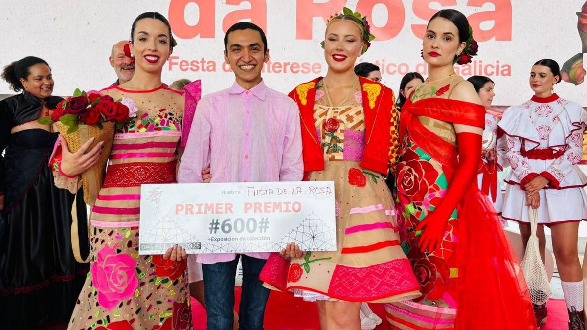 El ganador de DesfilaMos 2025, Johannes Senior.