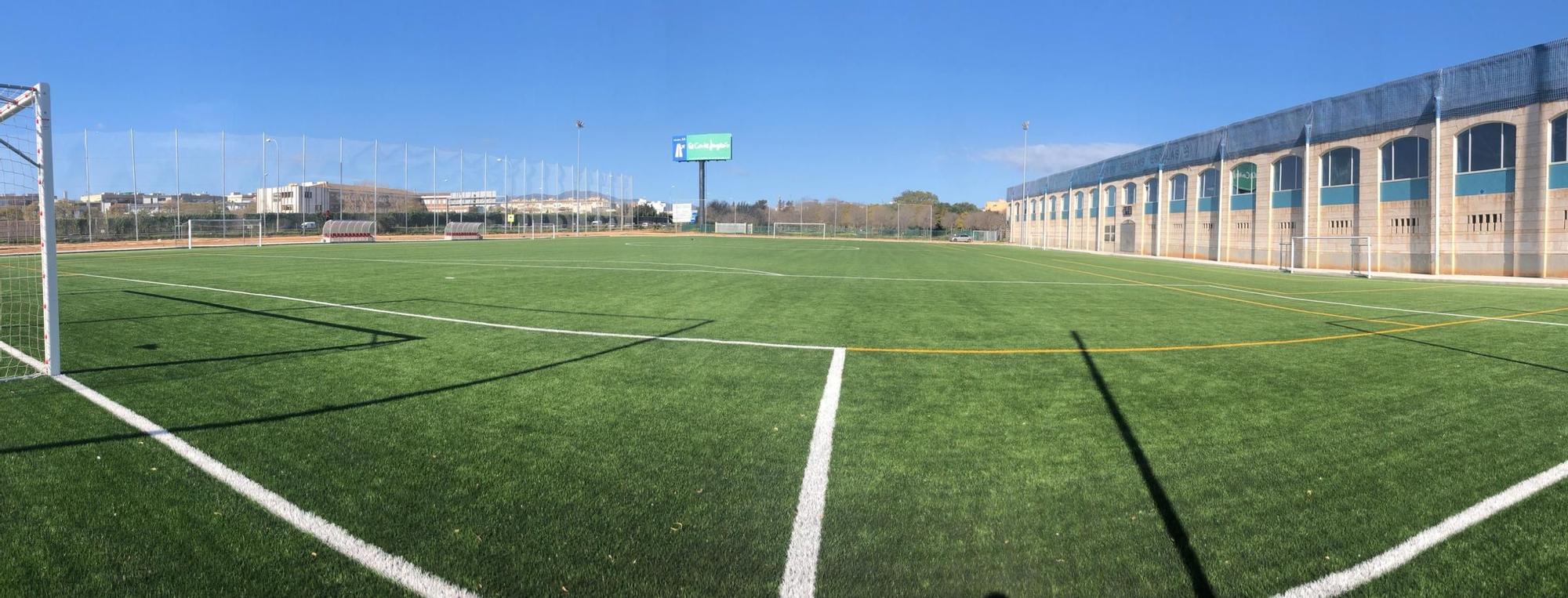 Los campos de rugby y fútbol del Germans Escalas ya están finalizados