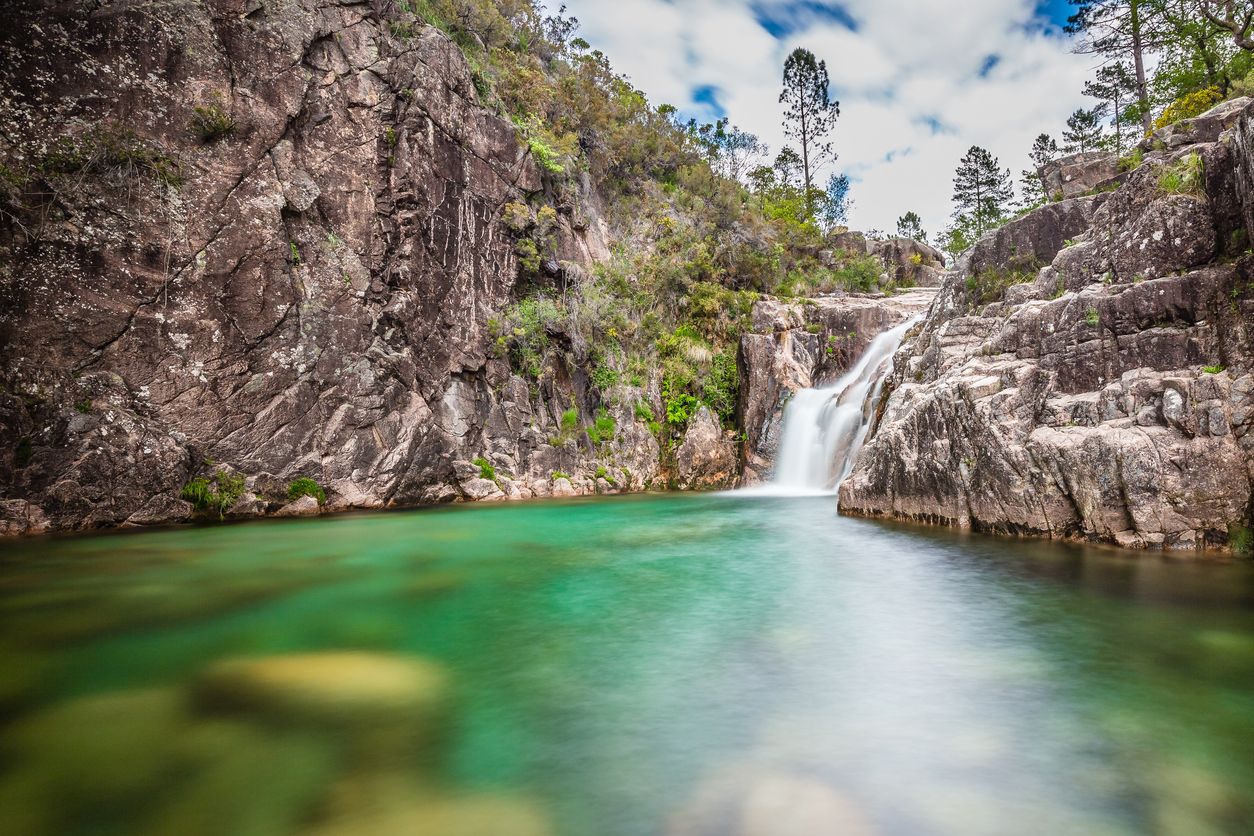 Cascada en el Parque Natural Peneda-Geres