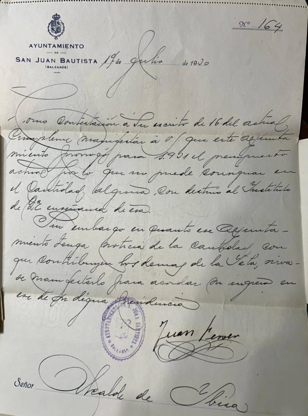 Juliol 1930. Inundacions a Ibiza