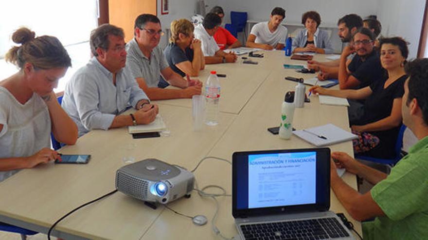 Reunión en junio de la asamblea de la Alianza por el Agua.