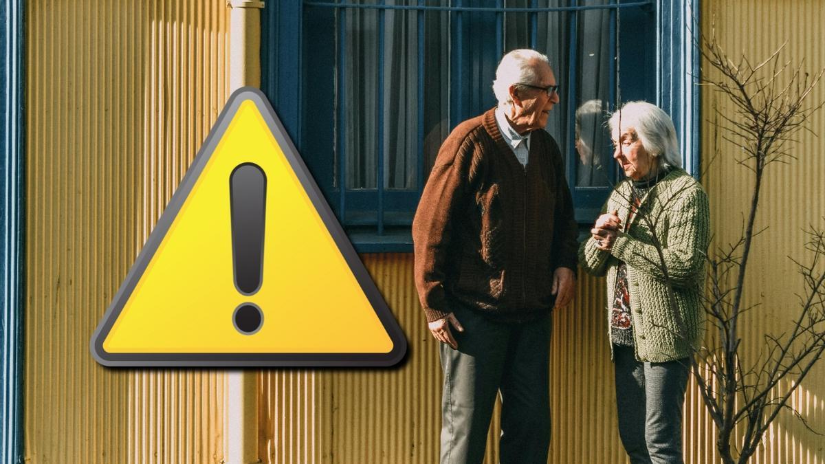 Una pareja de ancianos