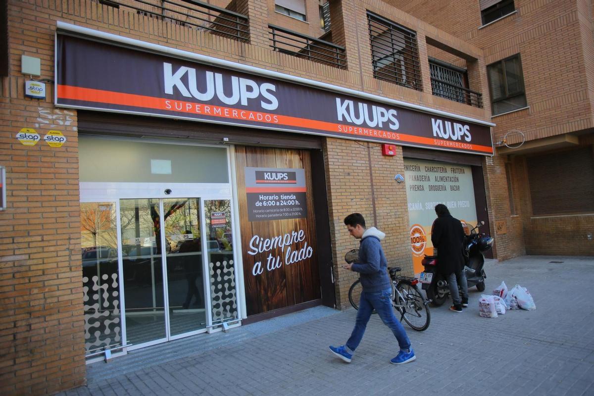 Supermercado KUUPS, en una imagen de archivo.