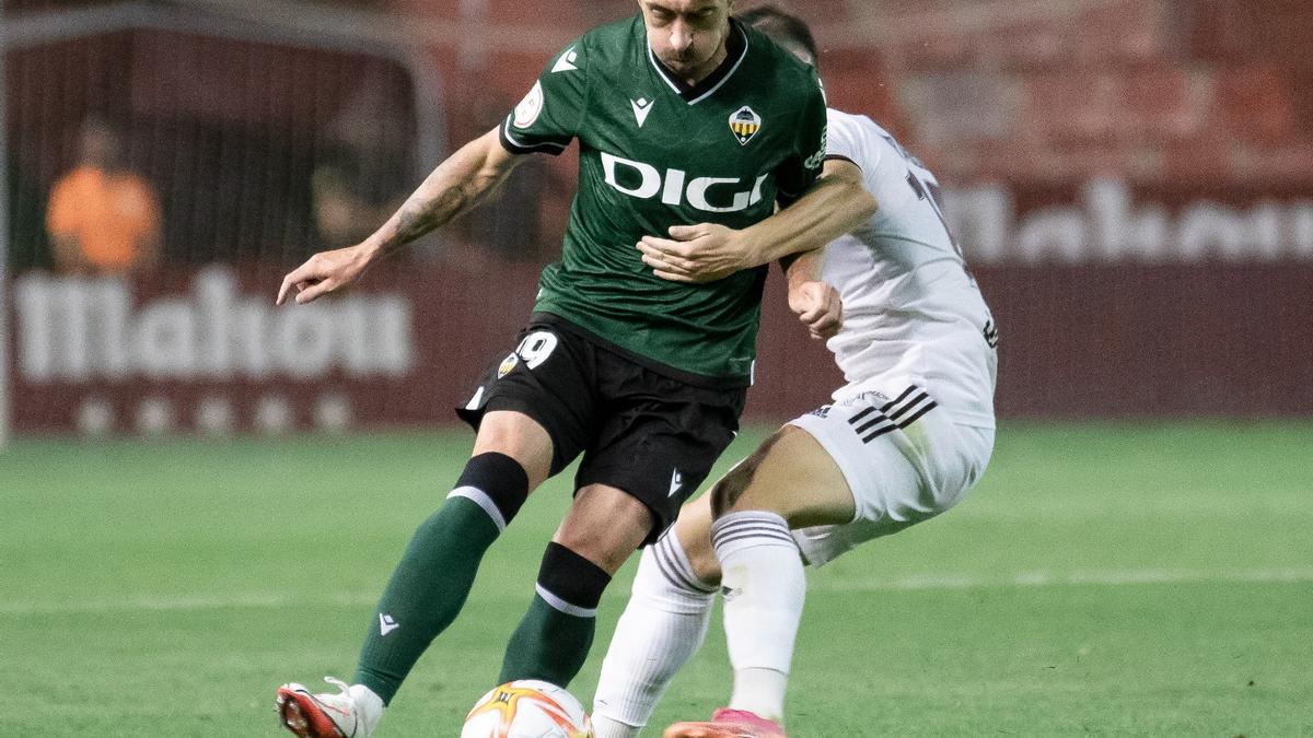 Pablo Hernández, en el Albacete-Castellón.