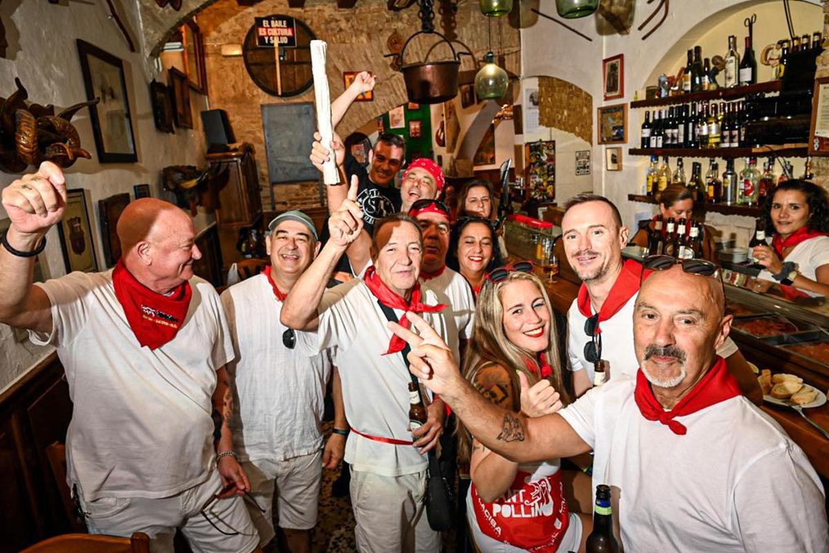 El barrio Gòtic celebra su San Fermín