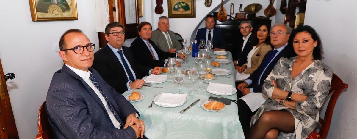 Integrantes del jurado de Economía y Empresas de los premios Cordobeses del Año.