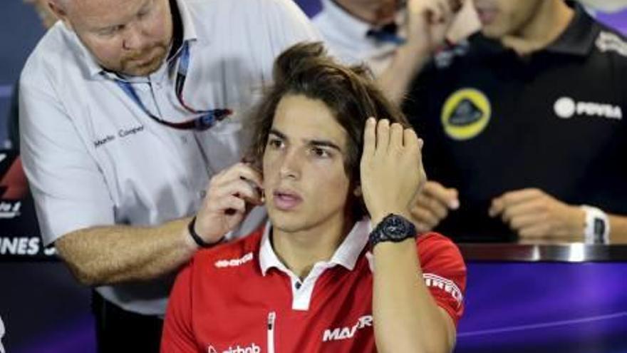 Merhi negocia con Manor su continuidad en la Fórmula Uno