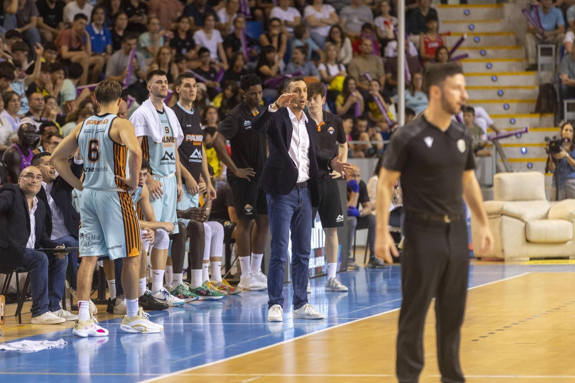 Así ha sido la fiesta del Palmer Basket Mallorca Palma tras ascender a Primera FEB