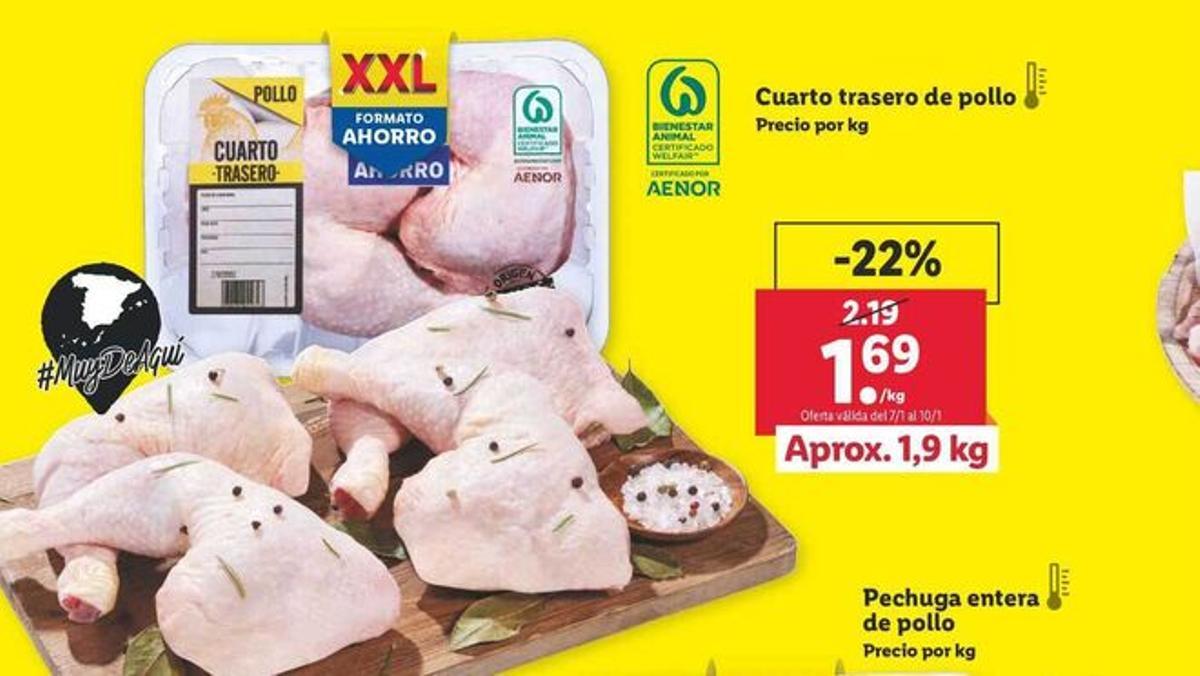 Coag denuncia Lidl i Family Cash pel preu del pollastre