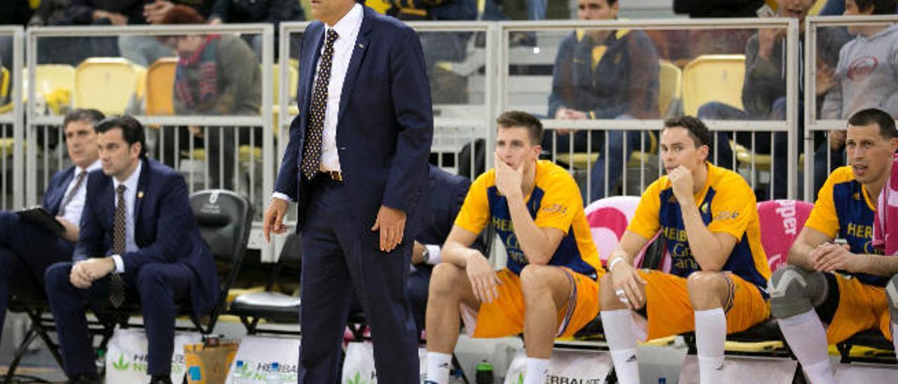 Casimiro, durante el choque contra el MoraBanc Andorra.