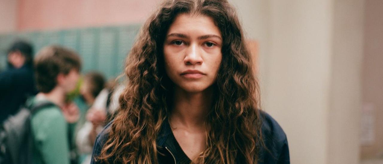 Zendaya en una imagen promocional de la segunda temporada de ’Euphoria’.