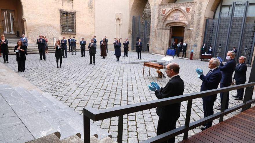 Los políticos aragoneses presumen de su tierra y de su gente en un emotivo homenaje