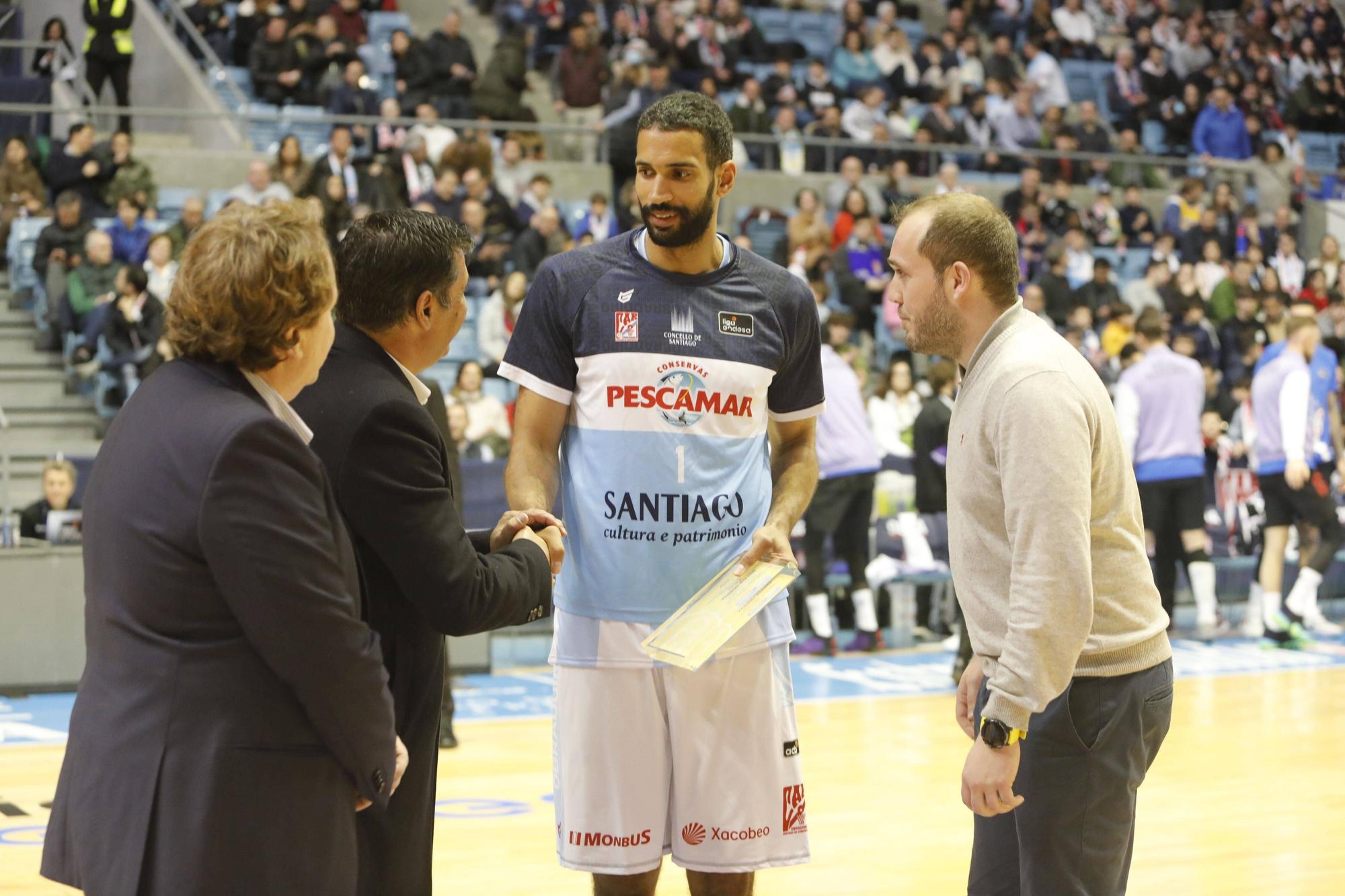 El Obradoiro cae ante el líder de la ACB: Obradoiro 78 - 84 Real Madrid