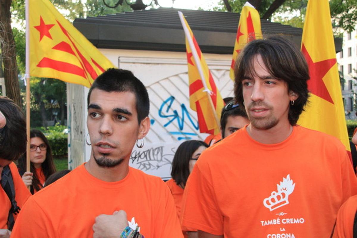 Guifré Peguera i Jordi Nogué, aquest dijous a Madrid 